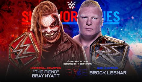 brock lesnar vs bray wyatt.